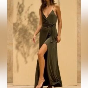 MISA WRAP DRESS